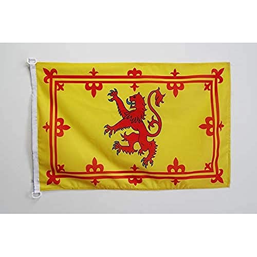 AZ FLAG, Kingdom of Scotland Flag, 2x3 Ft, For Outdoor, Royal Scottich Banner Knitted Polyester with Two Plastic Rings