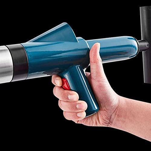 Desatascador de aire para inodoro, desatascador de alta presión con 4 ventosas de diferentes tamaños, herramienta de desatasco para tuberías con manómetro, desatascador de acero inoxidable para cañerías miniatura 5