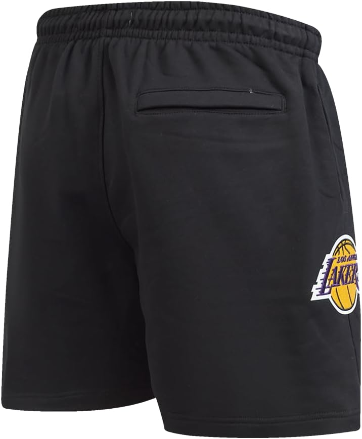 Pro Standard NBA Mens Mens NBA Echo Logo Brushed Back French Terry Fleece Short - Image 2