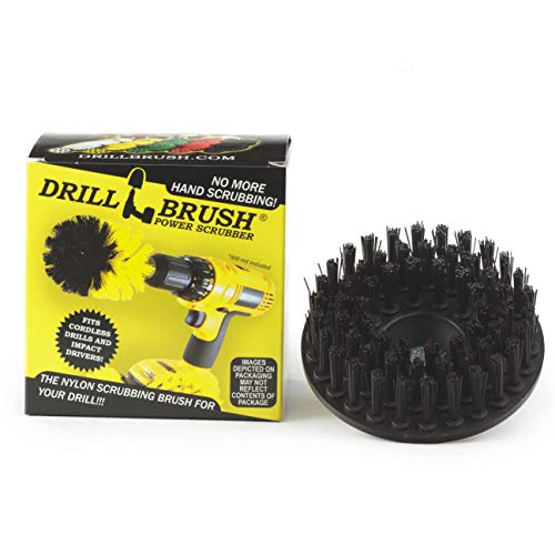 Drillbrush Ultra rígido de nylon roscado 5 / 16X24 Grado Industrial friega el cepillo adapta eléctrico y de aire neumático de doble acción rotatoria pulidores y Da Máquinas