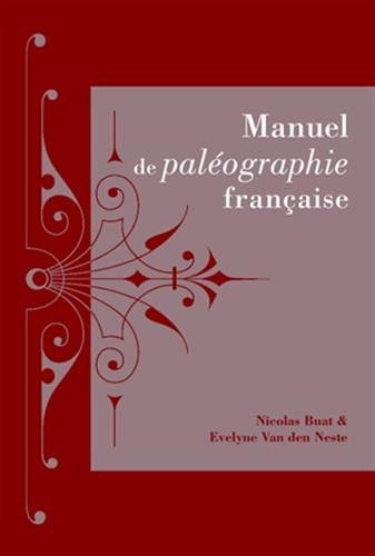 Manuel de paléographie française Manuel de paléographie française