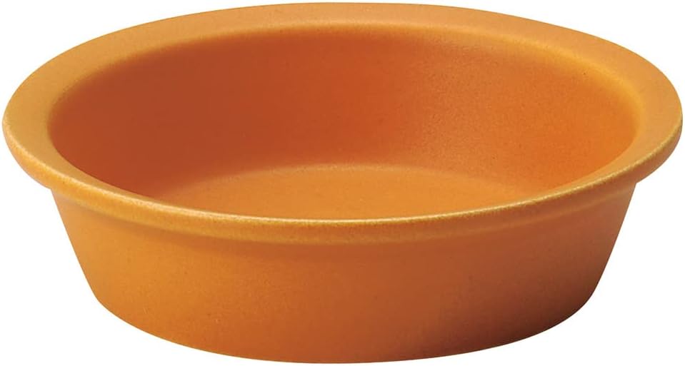 Bagna Cauda Fondue Rim 10cm Ball Orange [4.0 x 0.9 inches (10.2 x 2.2 cm)] | Western Tableware