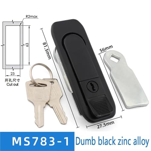 Serrure d'interrupteur mécanique MS738-1 pour sécuriser une boîte de distribution