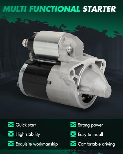 Image of SCITOO Starter Motor fit for Mazda for 3 2.0L 2012-2018,for Mazda for CX-3 2.0L 2016-2020,for Mazda for CX-5 2.0L 2013-2016 Replacement Starter 19981