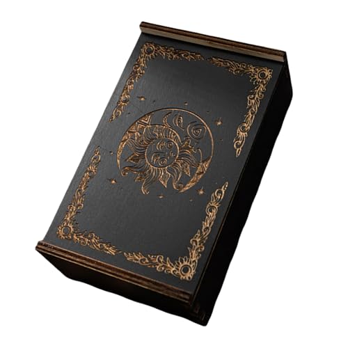 Scatola vuota per carte da gioco scatola per da contenitore per di credito per tarocchi in legno