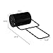 VINGLI Lawn Roller Water Filled Pull Behind 20inch Garden Drum Roller Push/Tow Behind, Water/Sand Filled Roller for Garden, Lawn, Backyard (Black)