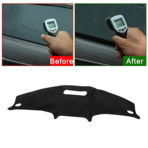Cubierta para tablero Chrysler PT Cruiser alfombrilla protectora negra salpicadero RHD 2001-2005 5