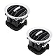 SHLPDFM 2 x Klimaanlage Lüftungsdüse Lüftungsgitter Klimaanlagenentlüftung für Vauxhall Adam Corsa D 2006-2014 13203702 13365425 13417366