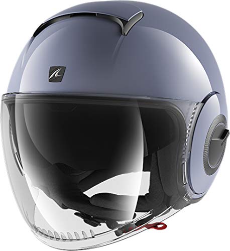 SHARK, Casque jet moto Nano, Gris Nardo, XS