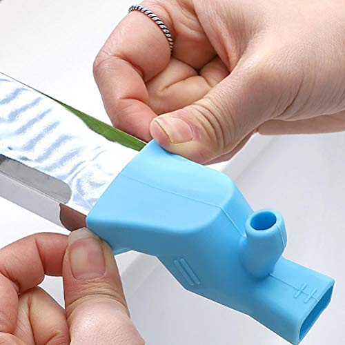 Image of 2Pcs Silicone Faucet Water Tap Extender, Kitchen Sink Faucet Extender Faucet Connector Kitchen Water Tap Extension Kitchen Sink Faucet Extender for Kids Tooth Brushing Gargle