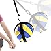 Tobefore 1 Set 21cm Diameter Flexible Wear-Resistant Volleyball Training Equipment Aid for Beginners Practicing Serving/Great Volleyball Spike Training System, Nylon Volleyball Spike Training System