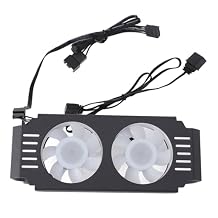 ARGB RAM,Memory RAM Cooling Fan,Efficient Heat Dissipation Computer Memory, for DDR DDR2 DDR3 DDR4 DDR5 Black