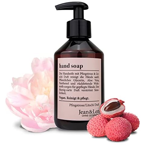 Jean & Len Savon Pivoine & Litchi Cover