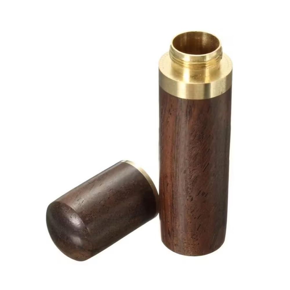 Tianshengqi A Wood Toothpick Box, Handcrafted For Outdoor Enthusiasts, Wooden Holder(A)