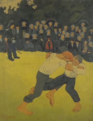 Pintura mural Los Bretones de Paul Sérusier SERENDIPITP lienzo decorativo premium