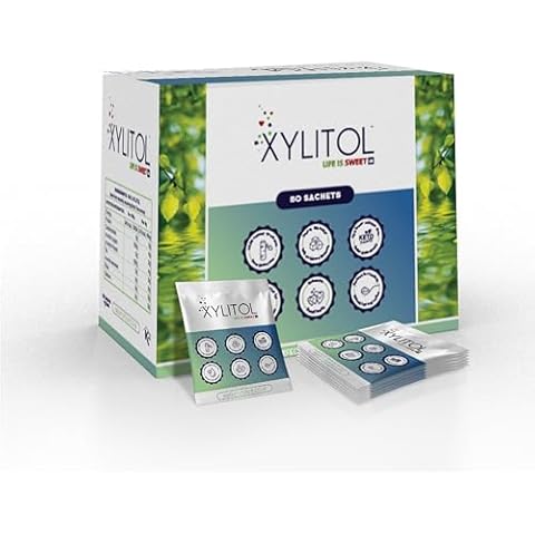 Xylitol Natural Sugar Substitute - 50 x 4g Cover