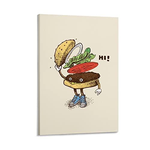 Wall Poster Funny Poster Greetings From Hamburg Anime Poster Wall Decoration Oil On Canvas Mural Painting Canvas Print Modern Oil Painting Art Canvas Painting Wall Art Poster For Bedroom Living Room D #TOP11