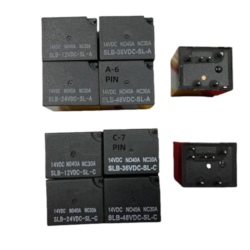 Relais automobile 6 broches haute isolation SLB-48VDC-SL-A pour tension 48V stable
