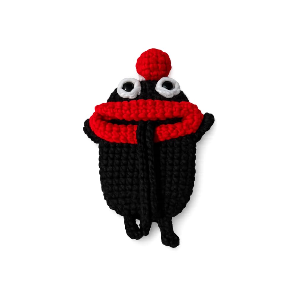 Guha Studio Handmade Crochet Monster Car Key Cover | Cute Amigurumi Key Protector | 100% Acrylic Yarn | Handmade Car Key Case for Men, Women & Kids-image-36