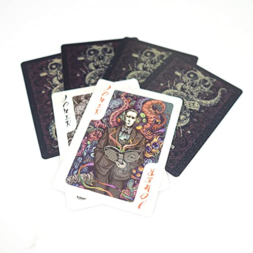 Sum-Elyn Playing Cards - Poker Cthulhu Poker Collection Rare Limited Poker Cards Gift For Men Or Women, Great For Magic,Card Games And Party(1 Pc) #TOP4