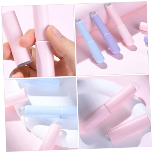 Aplicador de labios de silicona portátil para retoques rápidos de brillo y labial 6