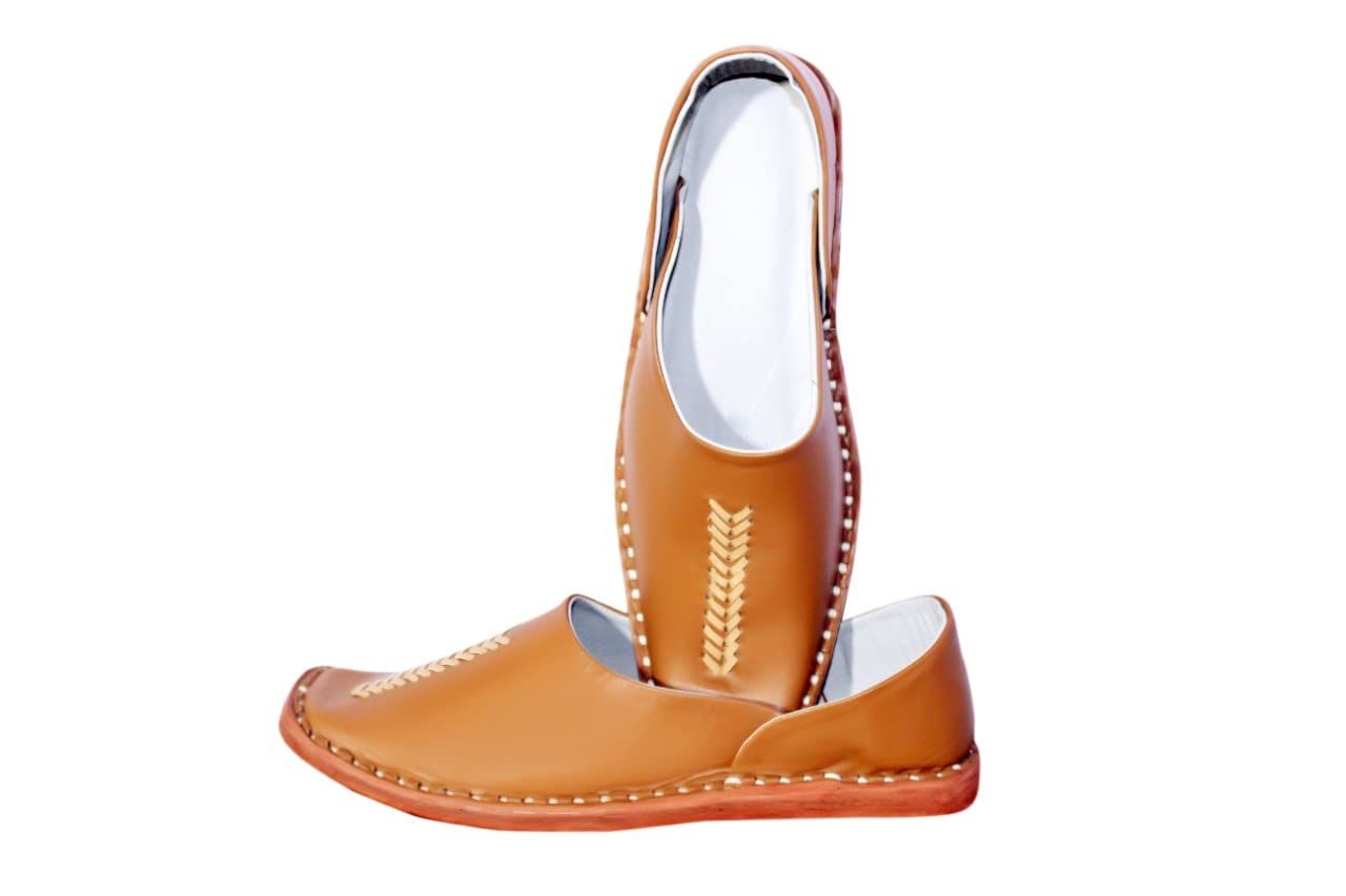 Divyanshu Mens Leather Dolma Jutti/Kusha Raj Shahi Jutti Yellow (Yellow, Numeric_10) (B09Y4K3YRL) Amazon Price History, Amazon Price Tracker
