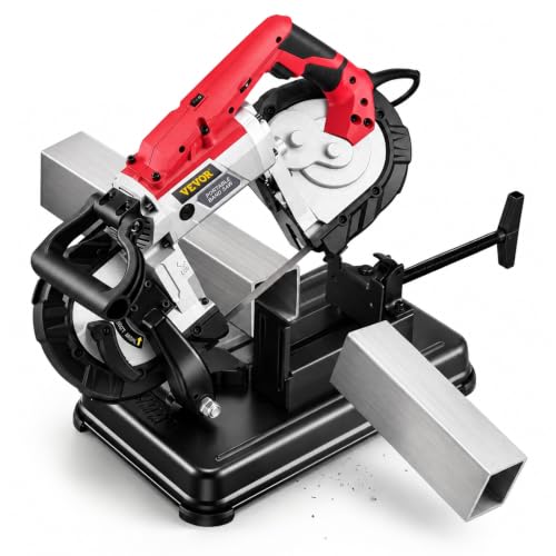 VEVOR Portable Band Saw, 110V Removable Alloy...