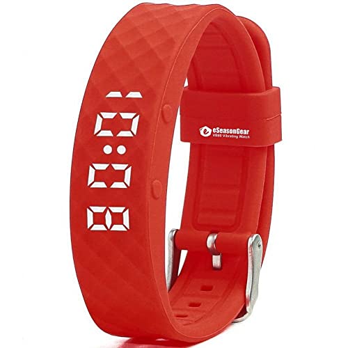 Image of VB80 12 Alarm Vibrating Watch, Silent Vibration Shake Wake ADHD Medication Reminder