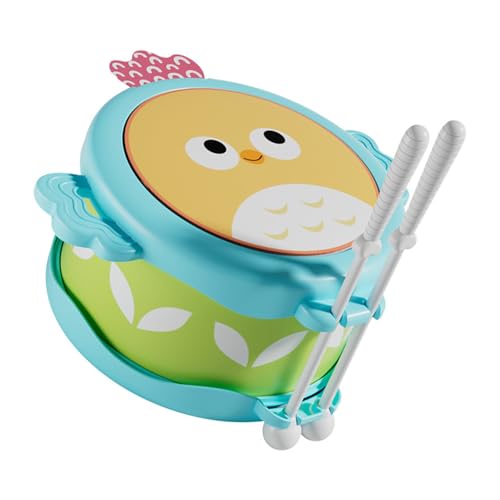 XAGMODSHN Juguete musical educativo interactivo para niños pequeños con forma de búho, diseño de doble cara, juego de música divertido y seguro