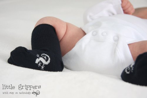 Little Grippers Bright Blue Baby calzini con