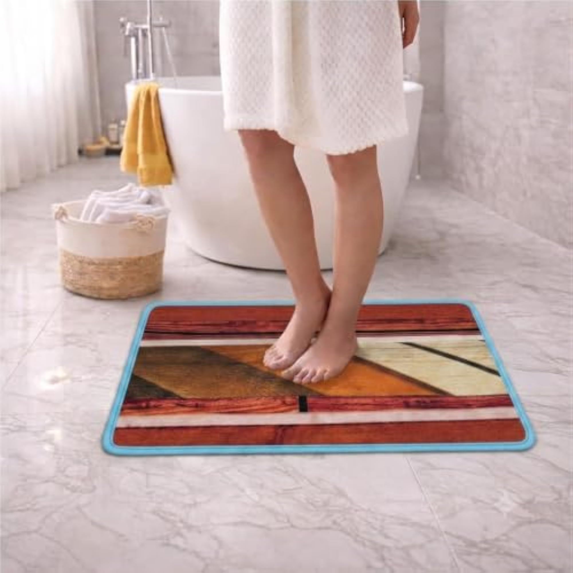 High Density Tufted Wool Accent Floor Mat, Runner