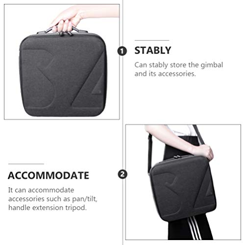 BESPORTBLE Compatível Com Rsc 2 Drone Bolsa de Ombro Rígido Bolsa Preta Portátil para Transporte de