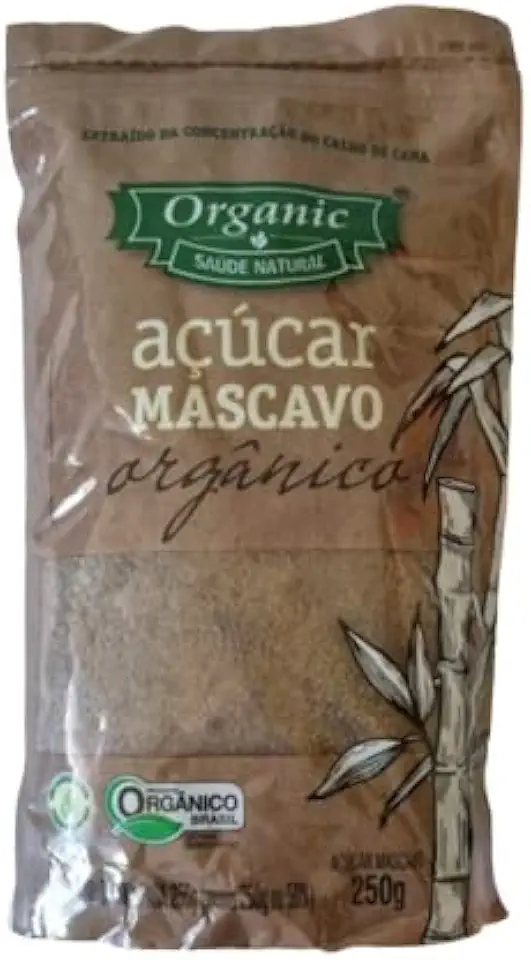 Açúcar Mascavo Orgânico Organic 250g
