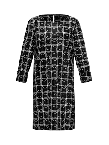 Robe noire Emme Marella mi-longue chic taille 42 pour femme