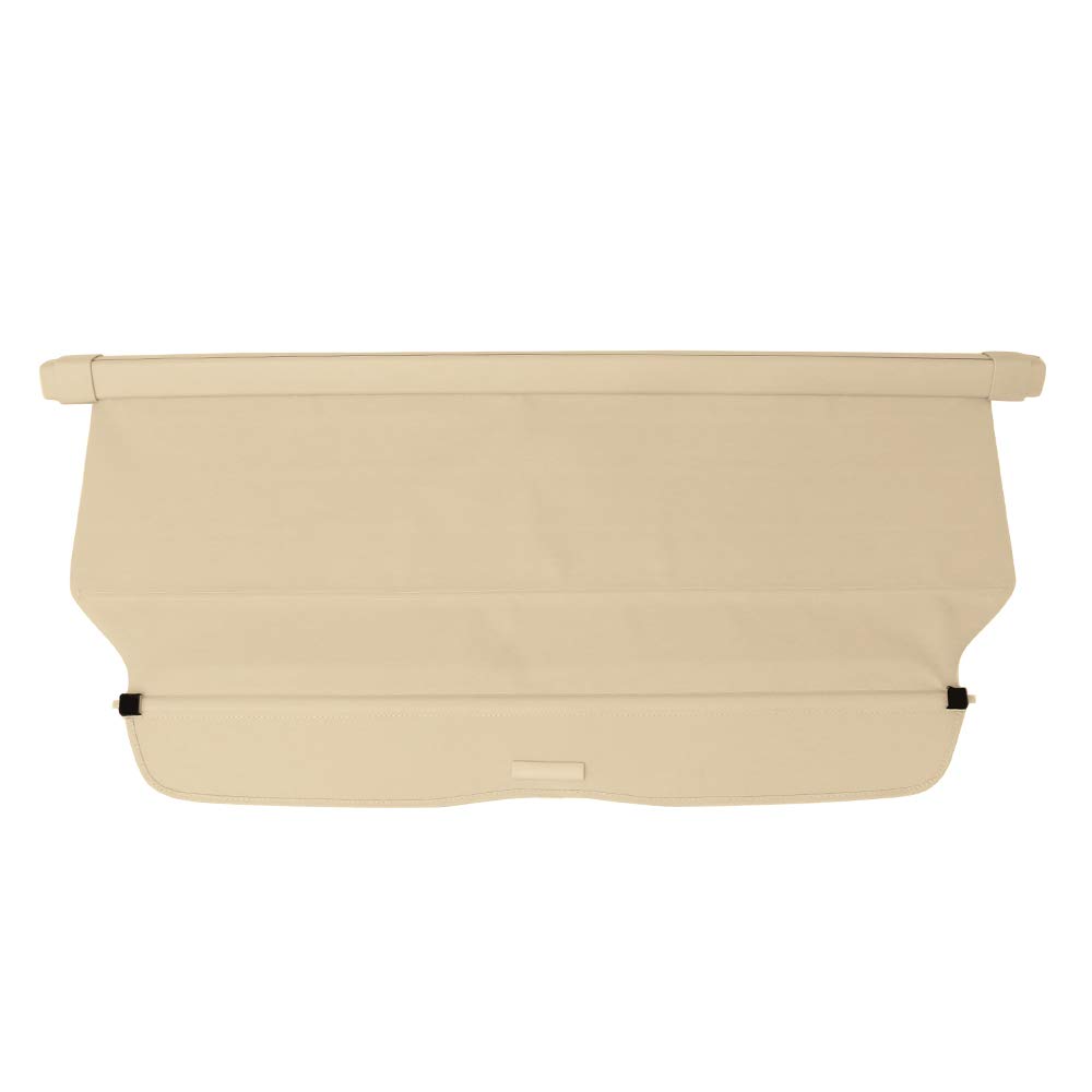 IKON MOTORSPORTS Cargo Cover Compatible with 2012-2016 Honda CRV, Factory Style Beige Luggage Carrier Rear Trunk Security Cover, 2013 2014 2015