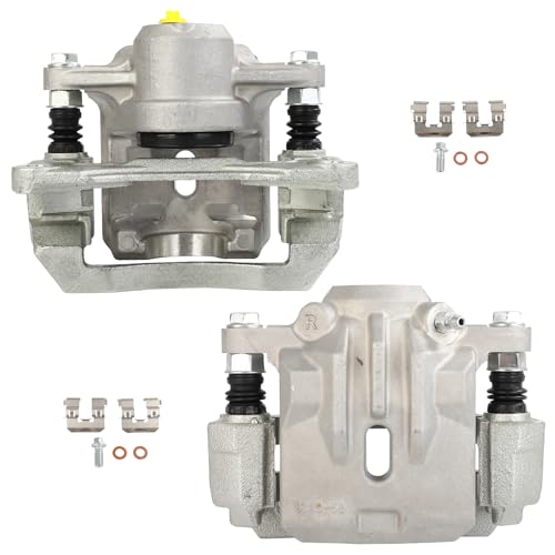 Image of SCITOO 19B3225 19B3224 Rear Left & Right Disc Brake Calipers Assembly w /Bracket For Subaru For Legacy 2006-2009,For Subaru For Outback 2006-2009