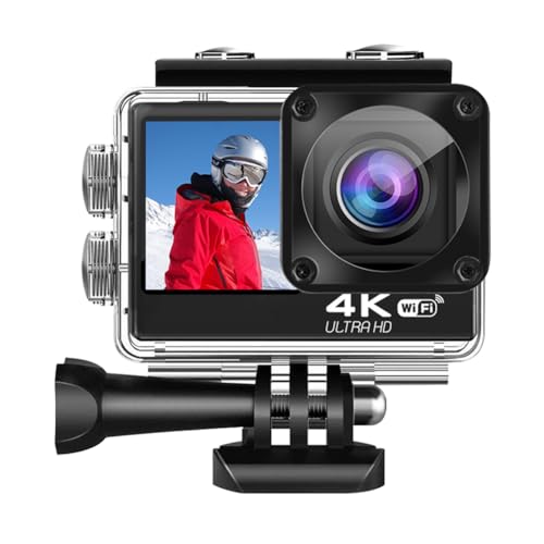 sikiwind ANVJ 4K 30FPS 16MP WiFi I[goChCuR[_[hANVrfIJ VlogJ170°LpYX|[c DV J 2.0 + 1.4 C`fAXN[AEghAX|[cTCNO