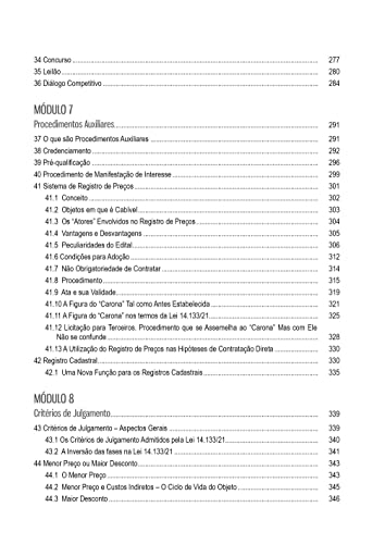 Nova lei de Licitações e Contratações Públicas Para Municípios (Volume 1)