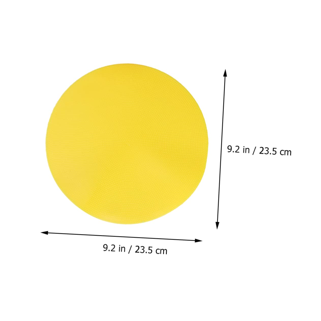 Garneck 4 Pack Soccer Training Markers Round Sign Dishes PVC Non-Slip for Indoor/Outdoor Games