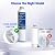 FOIRCEADAL DA29-00020B Water Filter Replacement for Samsung HAF-CIN/EXP, DA29-00020A/B, DA97-08006A-1, RF28HMEDBSR, RF263BEAESR, Pur Water Filter Accessories 2 Pack