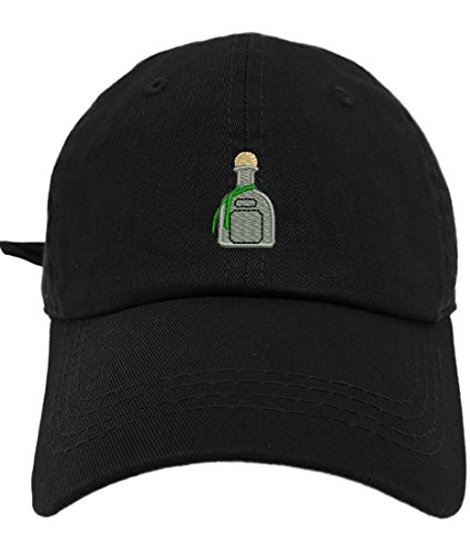 Embroidered Tequila Bottle Baseball Hat