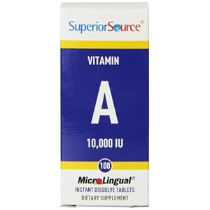 Superior Source Vitamin A 10,000 IU, 100 Count