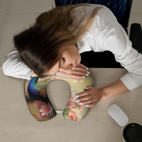 Almohada de espuma viscoelástica tamaño único de viaje miniatura 7