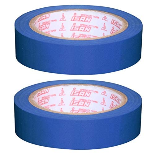 ISAN® BLUE Floor Marking Vinyl Tape 24mm (1" Approx) Width X 15Mtr Length Non-Abresive PVC Tape (2 Pcs) (B07MC6TVPH) Amazon Price History, Amazon Price Tracker