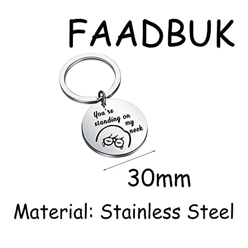 FAADBUK TV Show Inspired Gift TV Show Fans Gift MTV Gift You're Standing on My Neck2