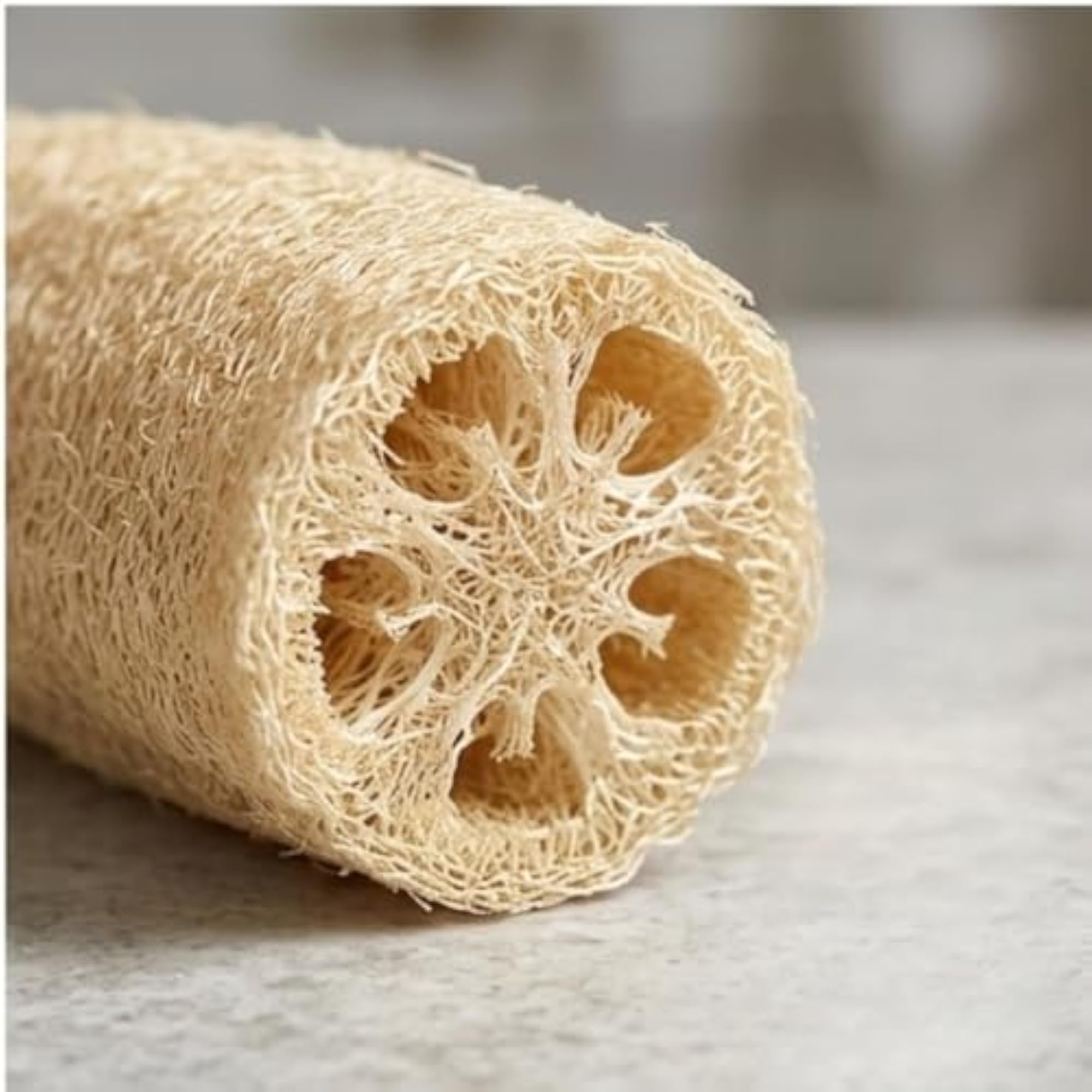 Natural Loofah Bath & Body Scrubbing Sponge, Eco-Friendly