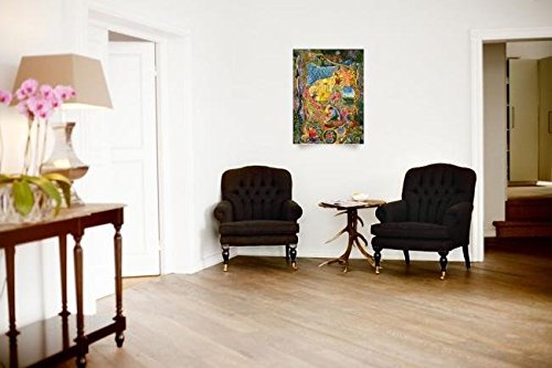 Amazon.co.jp: 壁アート印刷entitled Ayahuasca Chayana byパブロ