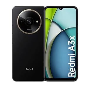 Redmi A3X (Midnight Black, 3GB RAM, 64GB Storage) | Premium Halo Design | 90Hz Display | Powerful Octa Core Processor