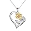 Heart sunflower