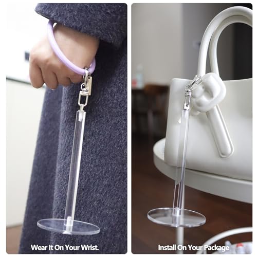 Image of Tuftech Wrist Yarn Holder,Portable Yarn Holder for Crocheting & Knitting,Fashion Acrylic Yarn Ball Holder,Practical Knitting Accessories
